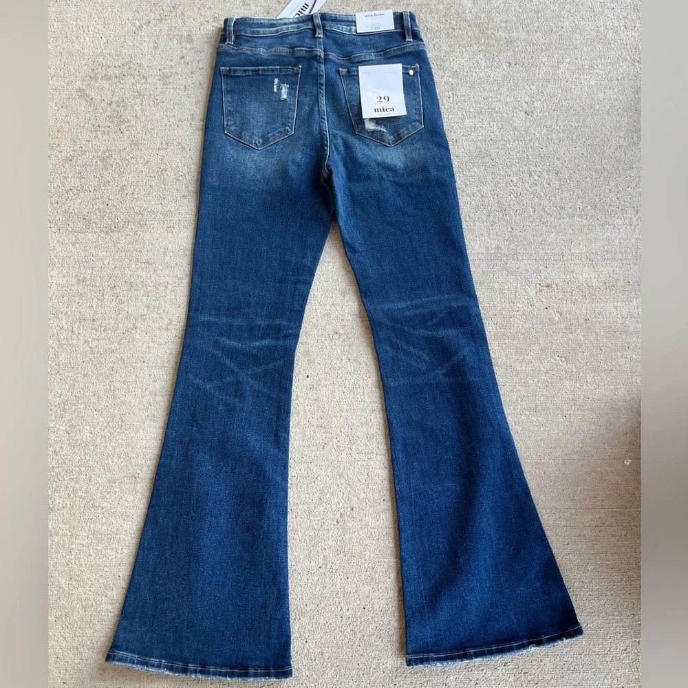 Wit & Wisdom Dark Blue Flare Jeans